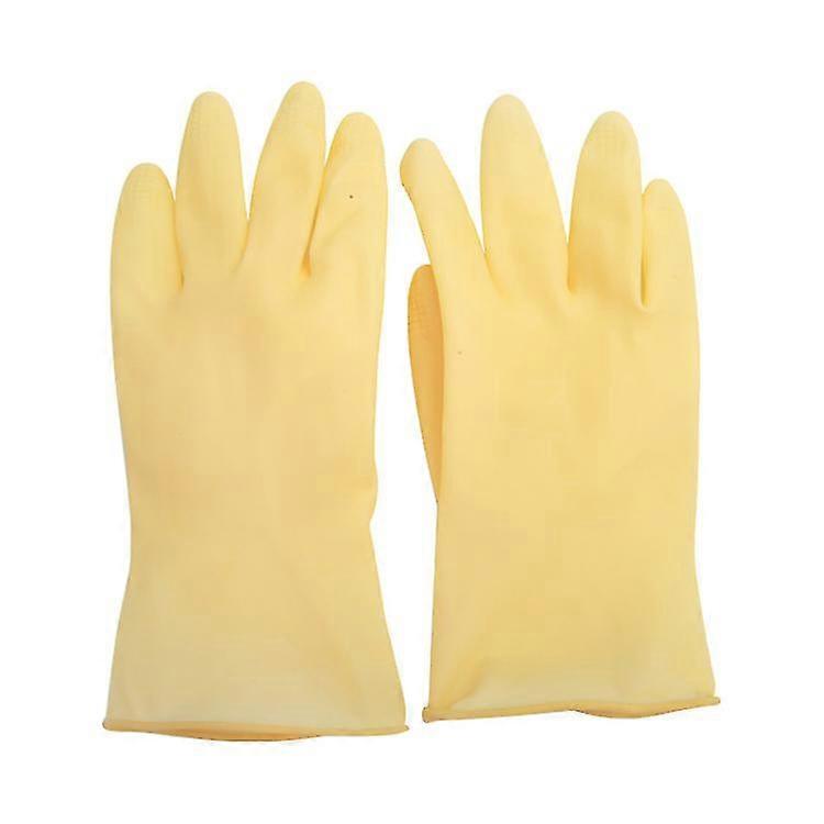 قفازات منزلية قابلة لإعادة الاستخدام ، قفازات مطاطية لغسل الصحون ، سمك إضافي ، أكمام طويلة ، تنظيف المطبخ ، العمل ، الطلاء ، البستنة ، رعاية الأليفة (الحجم S