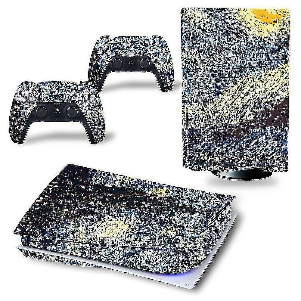 Ps5 Pegatinas Vinilo Calcomanías Decoración Para Playstation 5 Console Controller Jz