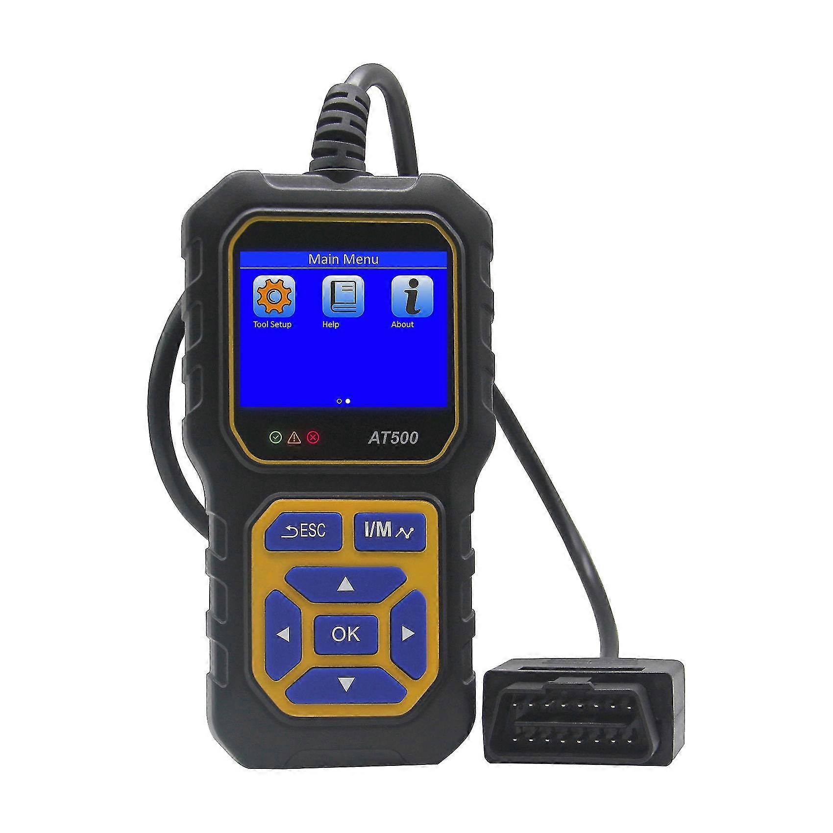 At500 Automotive Obd Code Obd2 Scanner Car Check Engine Troubleshooting Props Fault Diagnostic Tool
