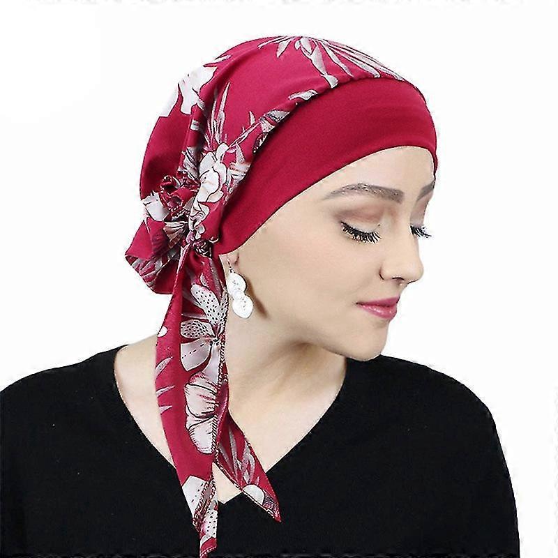 Treer Durag Bandana Cappello Accessori Turbante Donna Copricapo, Seta Modello di Coccodrillo