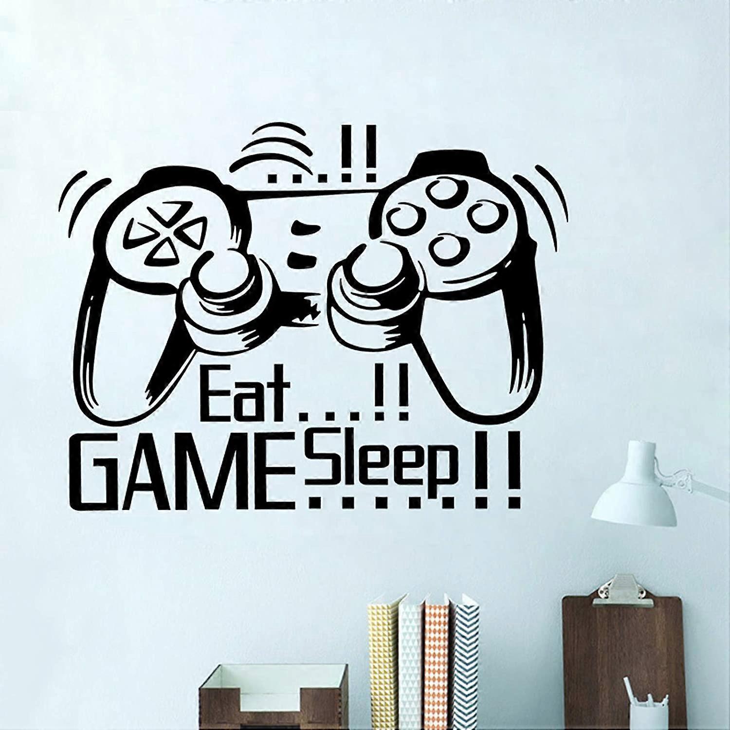 Game Wall Decals Stickers Game Handle Controller Poster for Boys Gift, (Game Handle)