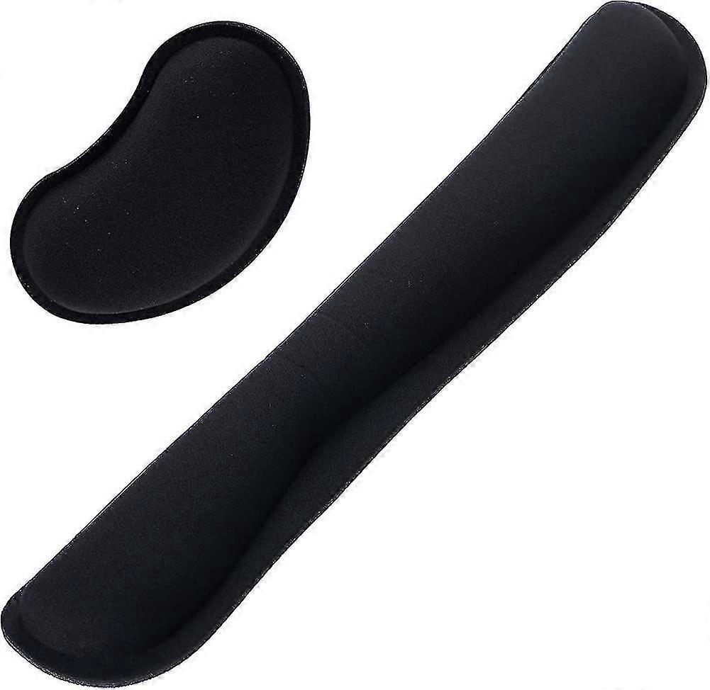 Keyboard Wrist Rest, Ergonomic Wrist Rest For Keyboard And Mouse, Memory Foam