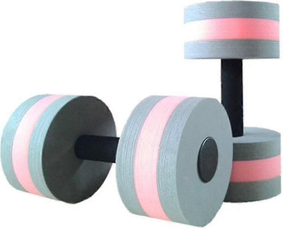 2er-Set Wassersport-Hanteln für Wassergymnastik (grau) Jiujiuso
