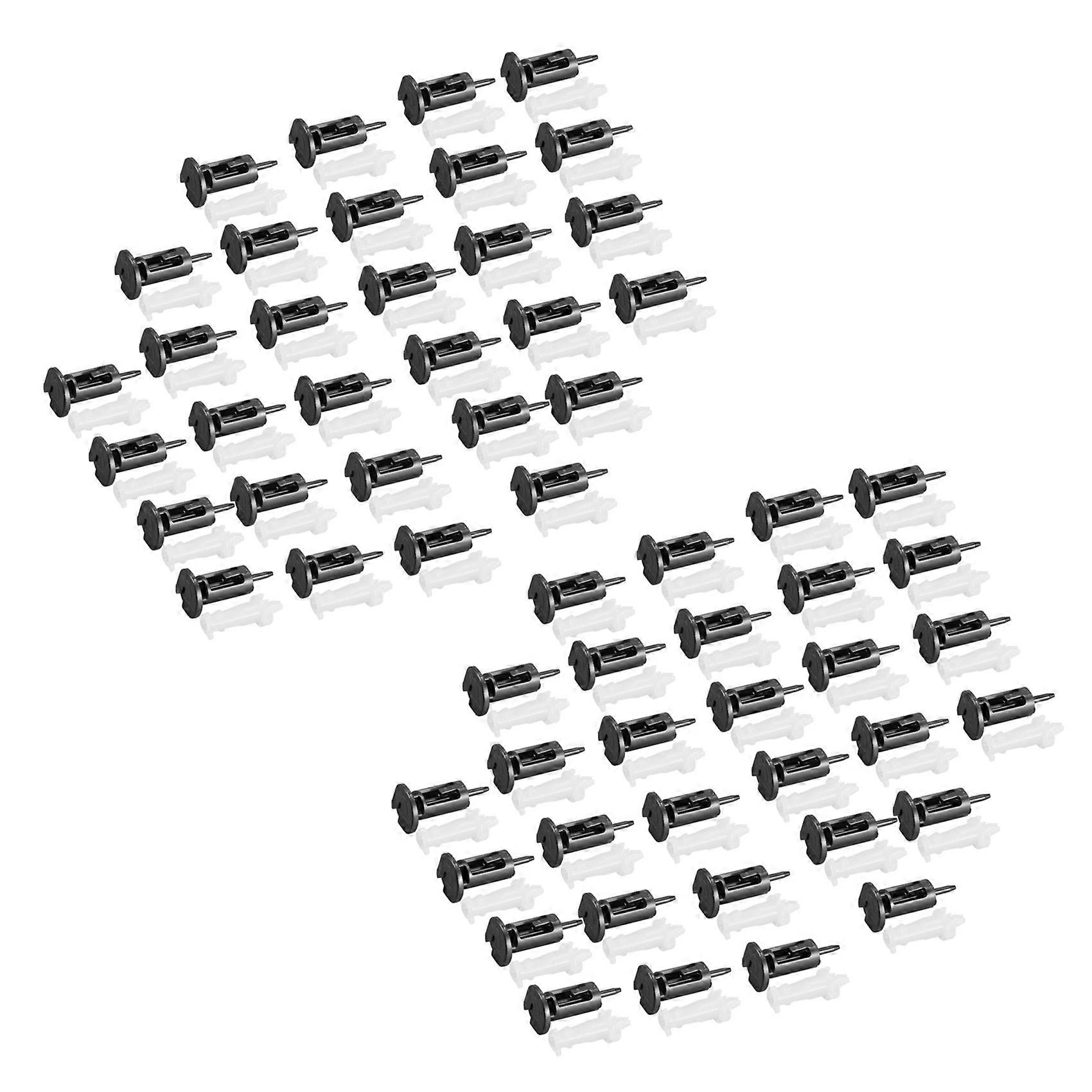 Black Plastic White, Mounting for Intel CPU Cooler, 60 Pcs