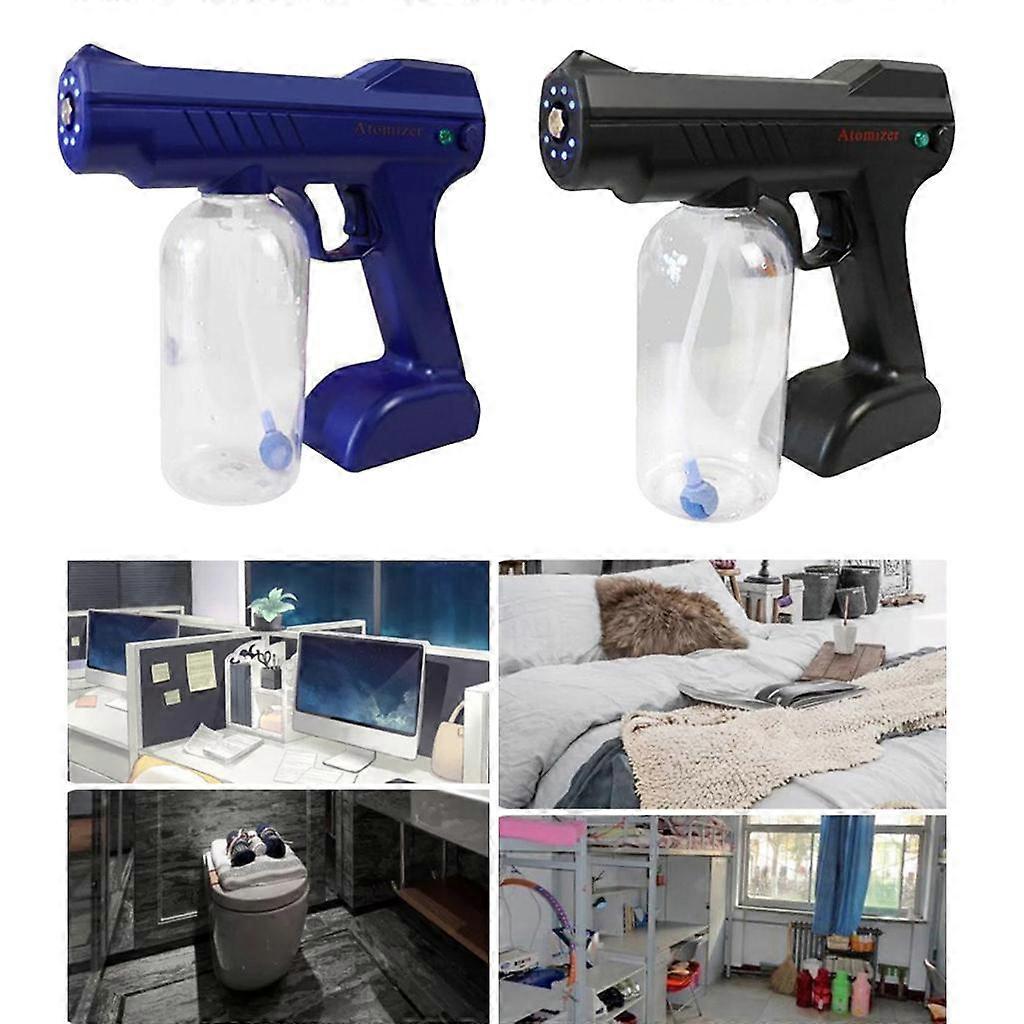 2pcs Portable Nano Steam Atomization Blue Light Sprayer Fogging Machine