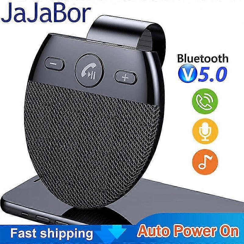 Bluetooth Car Kit Handsfree Bluetooth 5.0 Speakerphone Wireless Mp3 Music Player cu microfon Auto Power On / Connect