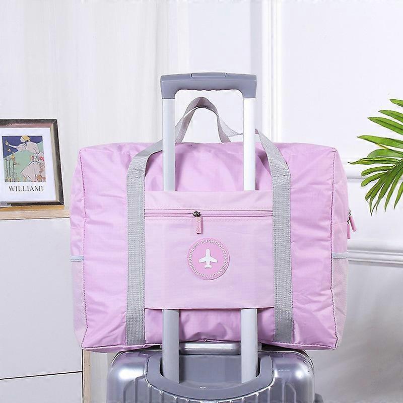 Bag with attachment for cabin bag Pink