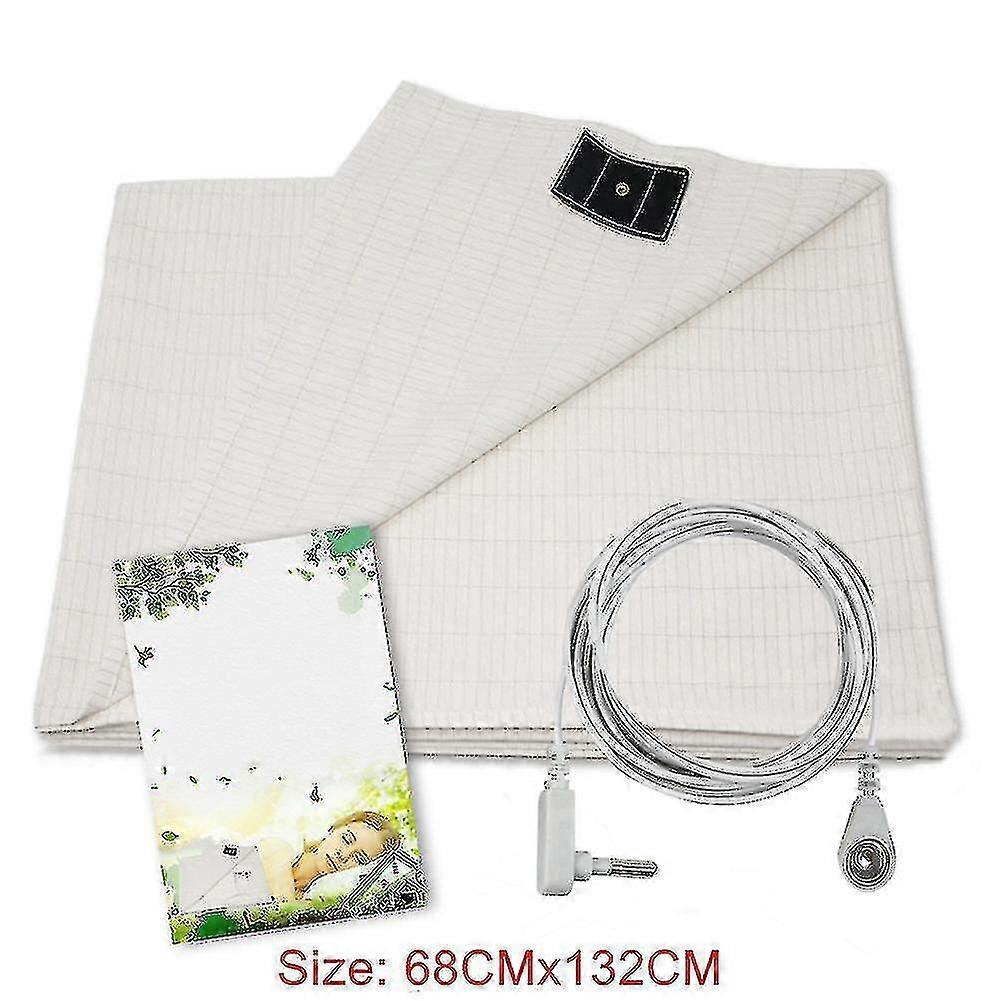 Earthing Grounding Sheet Shield Emf Anti Radiation Conductive Fabric Bed Mat