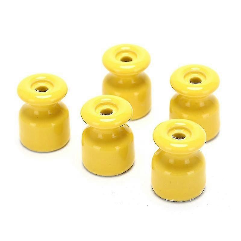 5Pcs/lot Porcelain Insulator for Wall Wiring Ceramic Insulators
