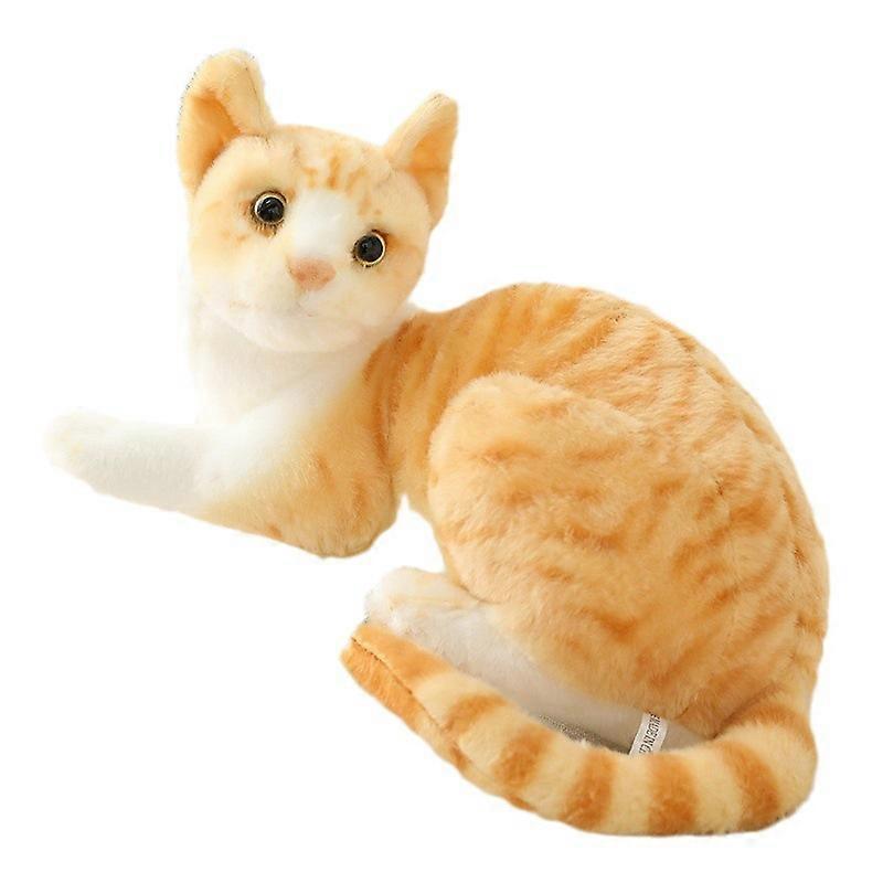 Énorme girafe debout, chien, chat, cheval, cerf sika, tigre, jouet mignon, animal doux, poupée de simulation, cadeau d'anniversaire, jouet pour enfants, décoration de chambre