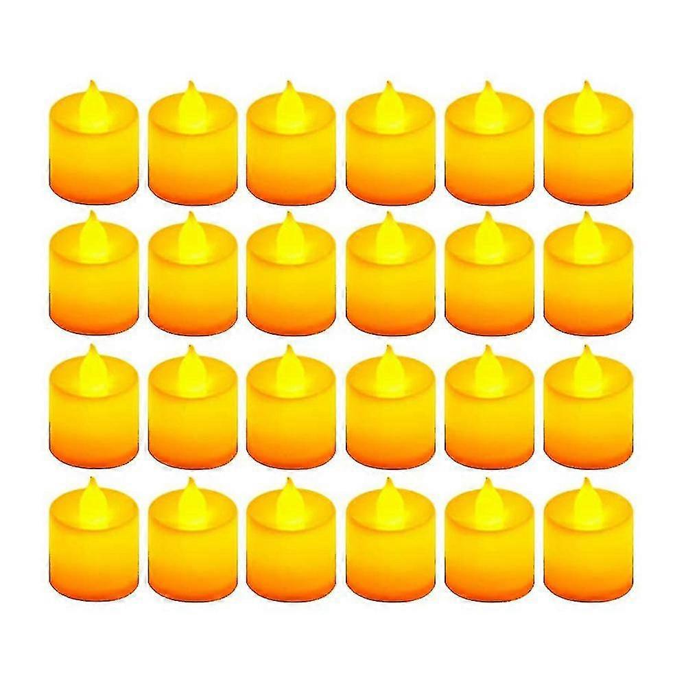 batteri operert ledet te lys, pakke med 24