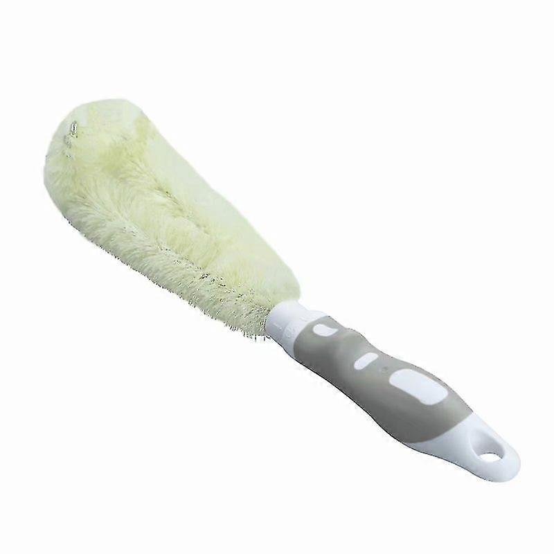 Kitchen Retractable Water Cup Stubborn Stain Cleaning Brush (gray)