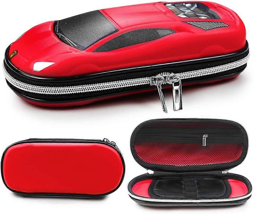 1 Pcs Pencil Case EVA Car Pen Pouch Stationery Box Anti-Shock for School Students Teens, Children's pencil case student pencil case car large capacity