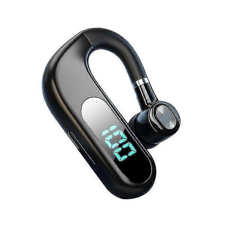 Bluetooth Headset For Cell Phones Bluetooth  Earpiece With Charging Case Hands-free Single Ear Headset With Noise Canceling Mic For Office/driving Com