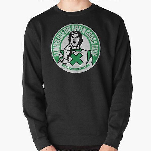 GREEN CROSS CODE MAN Pullover Sweatshirt-JG5299
