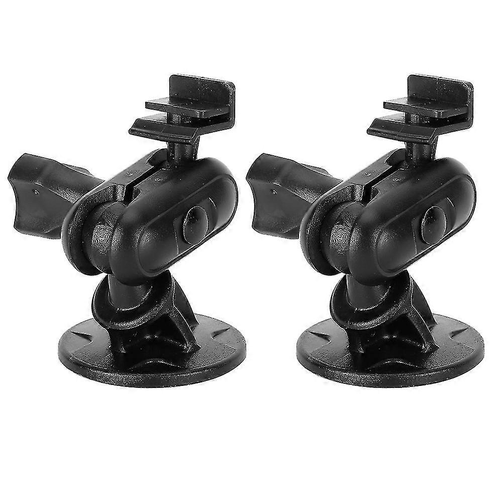 Universal Suction Cup Dash Camera Mount Bracket - 2pcs, 360 Degree Adjustable, Portable Dashboard Recorder Heads