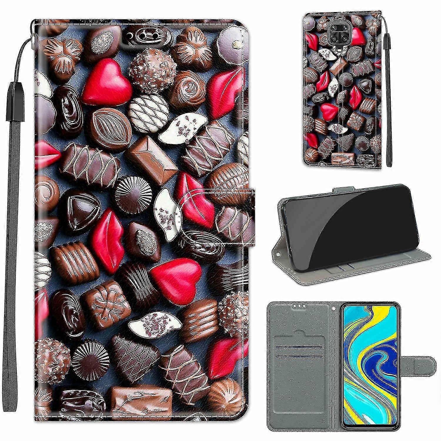 Compatible With Redmi Note 9 Pro Chocolate Mobile Case