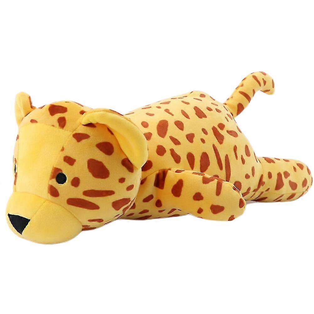ILWHE Weighted Leopard plush toy pillow