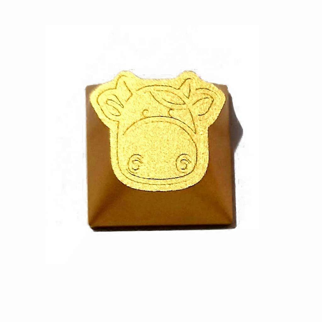 1PC Custom Keycaps for Mechanical Keyboards Cherry Profile Aluminium Keycap R4