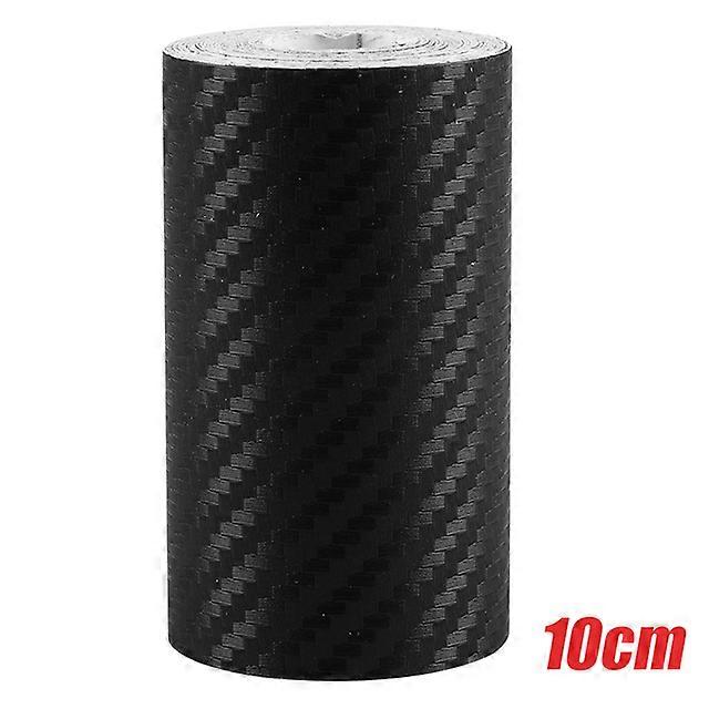 1/3/5/7/10m Carbon Fiber Pattern Car Stickers Anti-stepping Bumper Door Trim Protection Stickers Auto Decoration Decals 3D