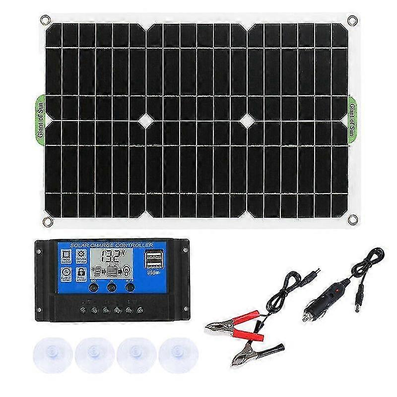 Solar Panel Kit 12v Battery Charger With 50a Controller For Boat