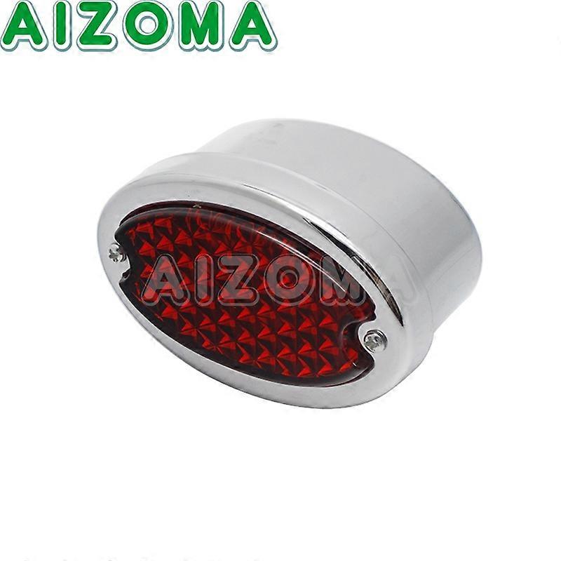 LED Motorcycle Rear Taillight 12V For Harley Softail Chopper Bobber Cat Eye Moto Tail Stop Brake Light Indicator Lamp LightingMotor Vehicle Lighting