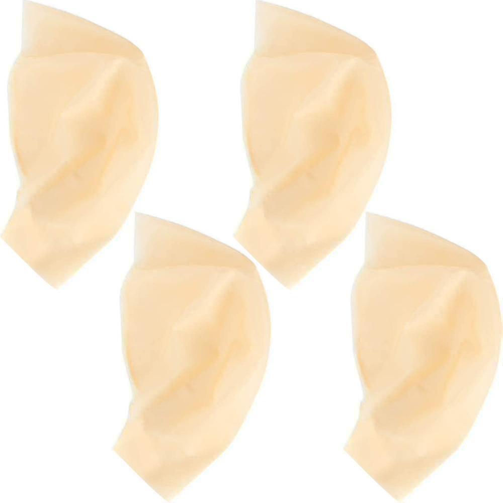 Bald Caps Latex Bald Cap For Adults Makeup Bald Head G Cap Costume Accessory 4pcs