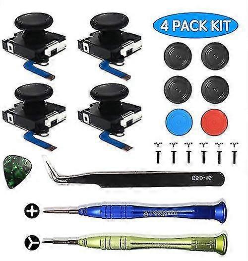 Nintendo Switch Joy-con Controller Replacement Repair Kit 4-pack