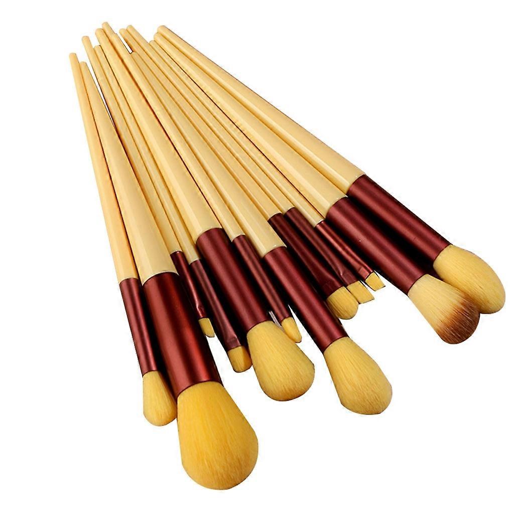 13 Pcs Colourful Makeup Brushes Set Foundation Eyeshadow Make Up Brushes Set