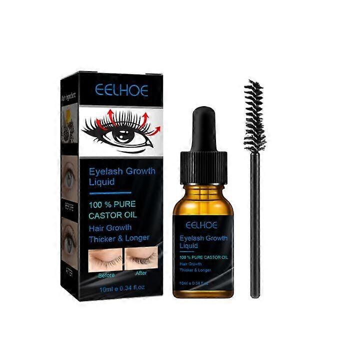 3PCS 10ml Castor Oil Mascara - For Eyelashes, Eyebrows And Hair