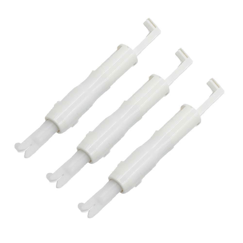 3Pcs Elderly People Automatic Sewing Machine Needle Threader Line Inserter Tool
