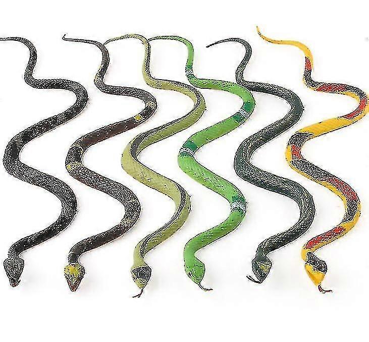 Children's Simulation Crawling Wild Animal Model Cobra Rattlesnake Model