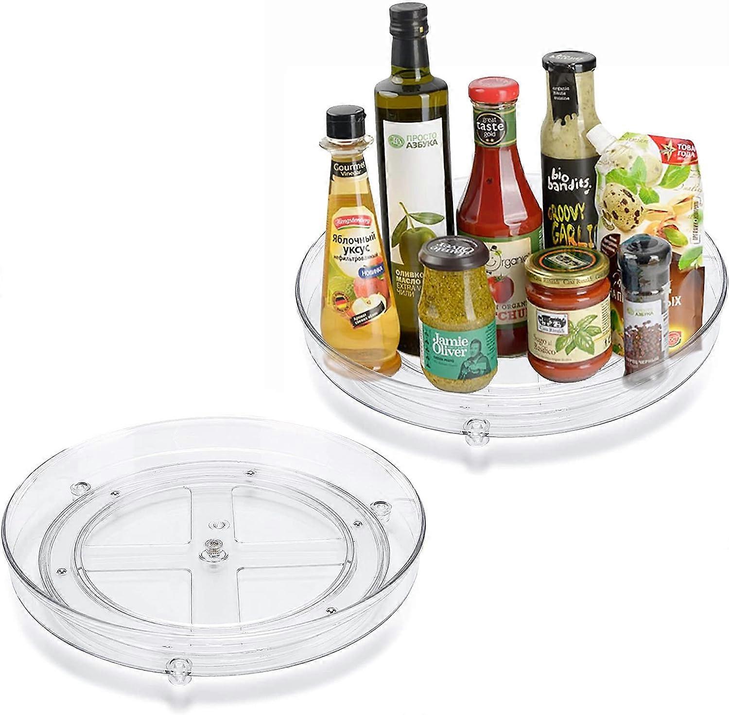23cm Rotating Spice Rack Organizer for Kitchen Storage
