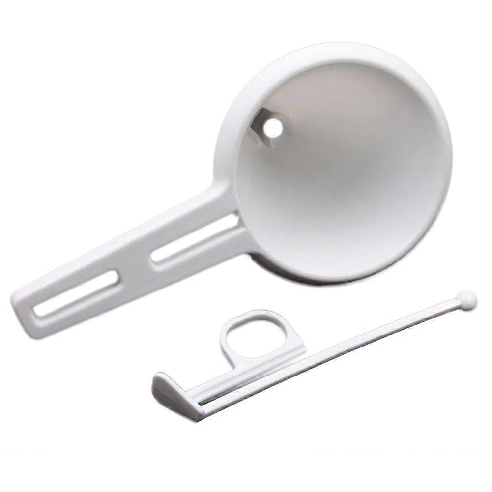 Kitchen DIY Hand-held Chocolate Icing Cream Funnel Cup Plastic Batter Dispenser