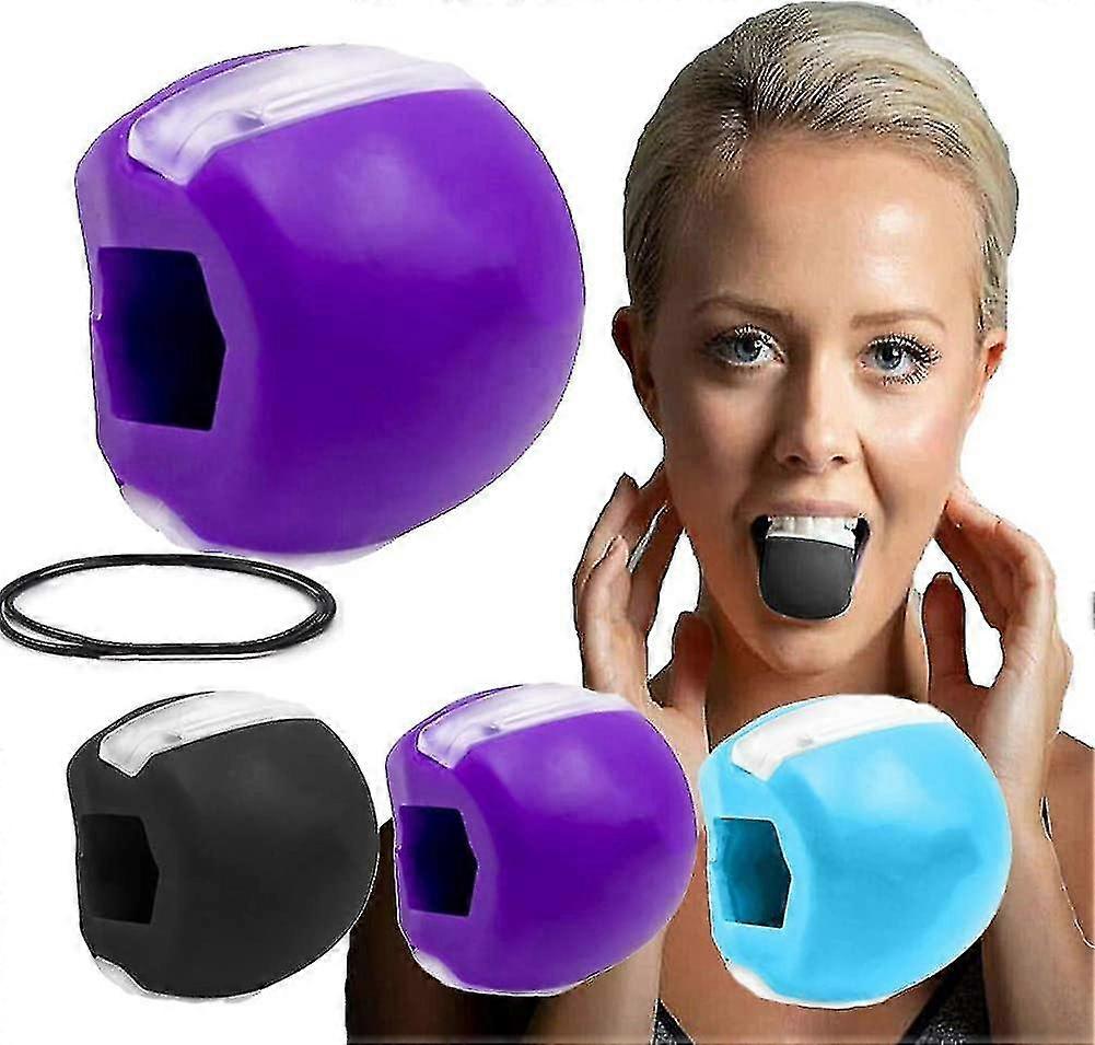 3pcs Jaw Trainer Facial Bite Muscle Chewer