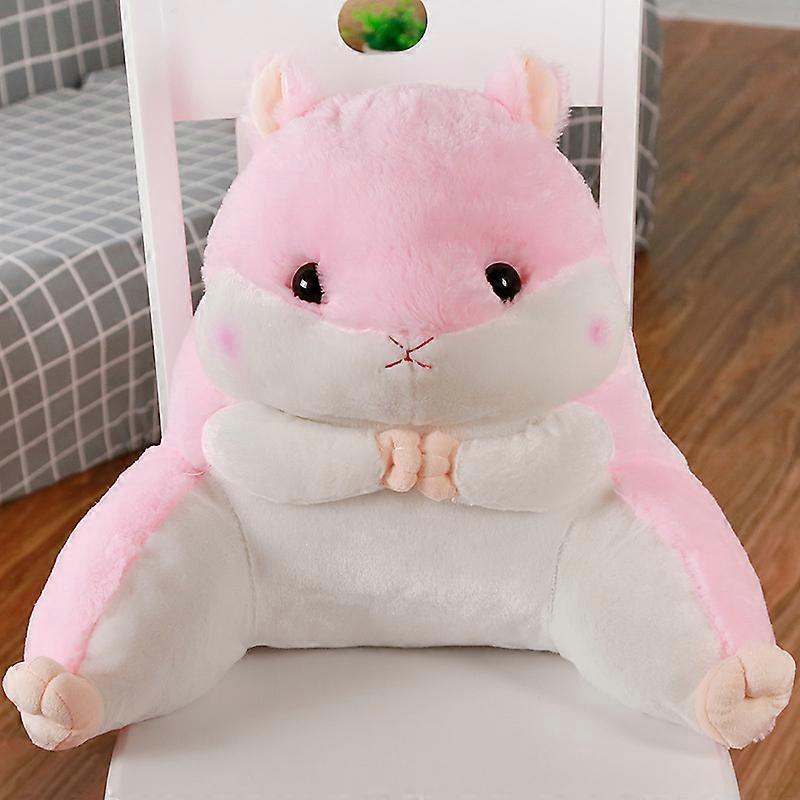 Hamster Waist Hand Warmer Blanket Sofa Cushion Reading Pillow/Bed Chair/Back Cushion/Pillow with Support Arms,Great As Backrest for Read Or Gaming