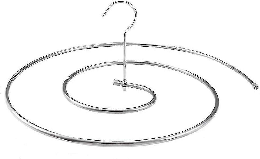 Efficient Space-saving Solution, Spiral Clothes Rack For Large Item Storage And Drying