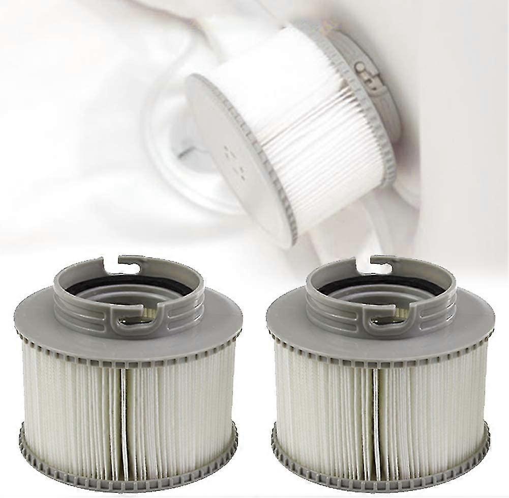 New product,2 Spa Filter Cartridges For Mspa,Swimming Pool Filter Replacement Filter Cartridges,11*8.5cm