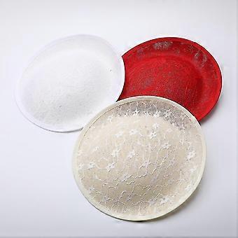 3pcs Surtido Color Fascinator Hat Base Beret Hat Making Diy Material Supply