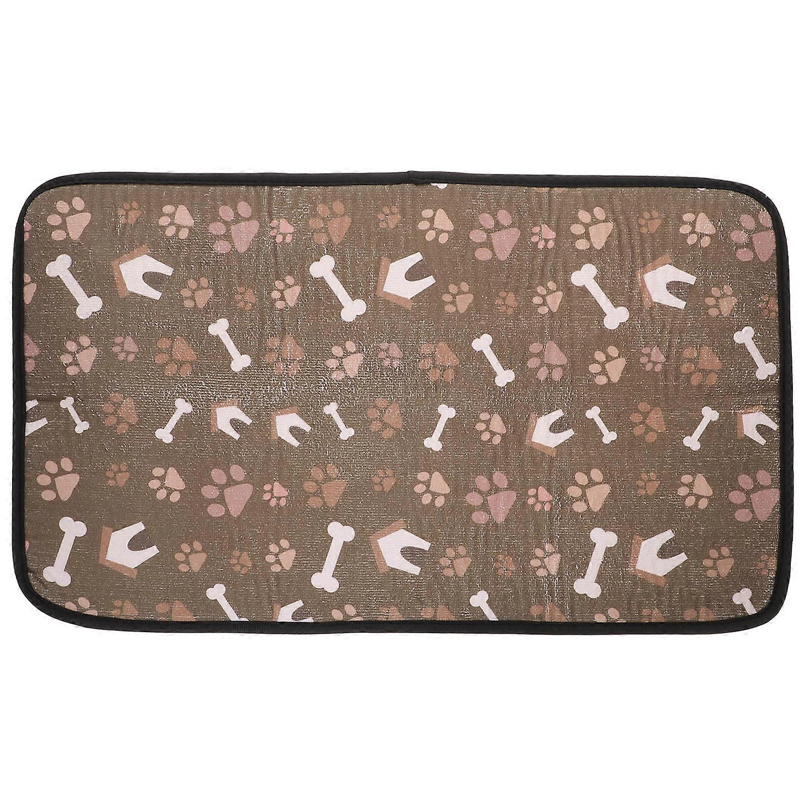 الكلب تغذية حصيرة القط الغذاء حصيرة غير انزلاقية القط السلطانية حصيرة ديكور الحيوانات الأليفة السلطانية حصيرة الكلب السلطانية الكلمة حصيرة