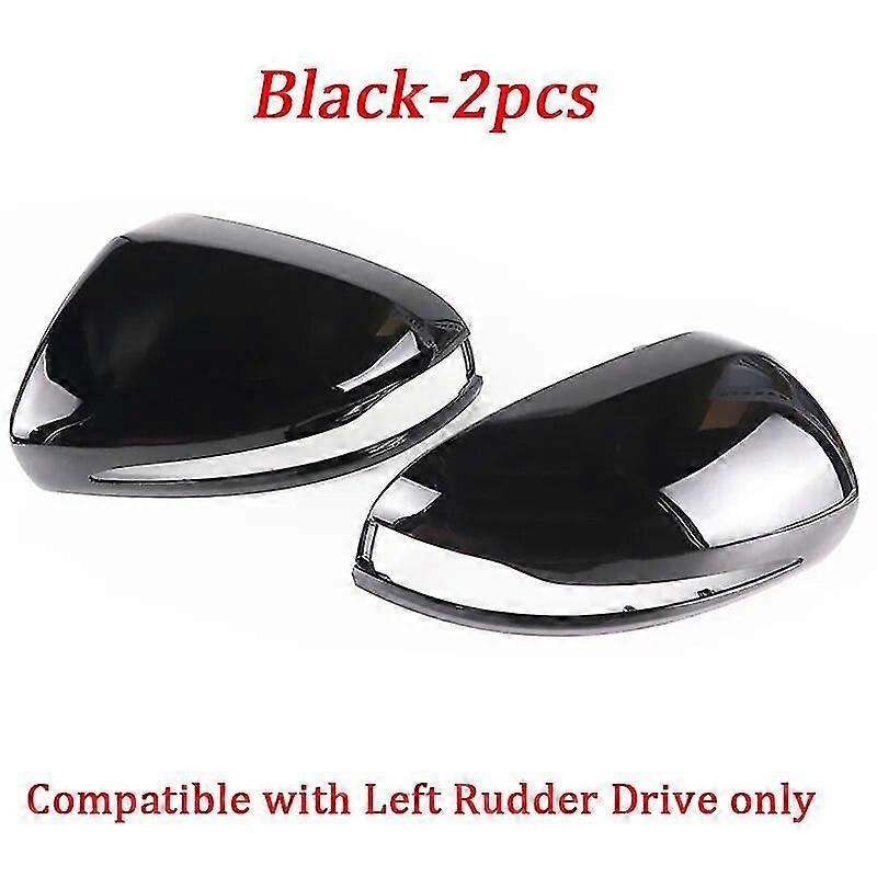 For Mercedes-benz C-class W205 E-class W213 Glc-class X253 S-class W222 W238 Abs Bright Black Car Rearview Mirror Cover Trim Lhd