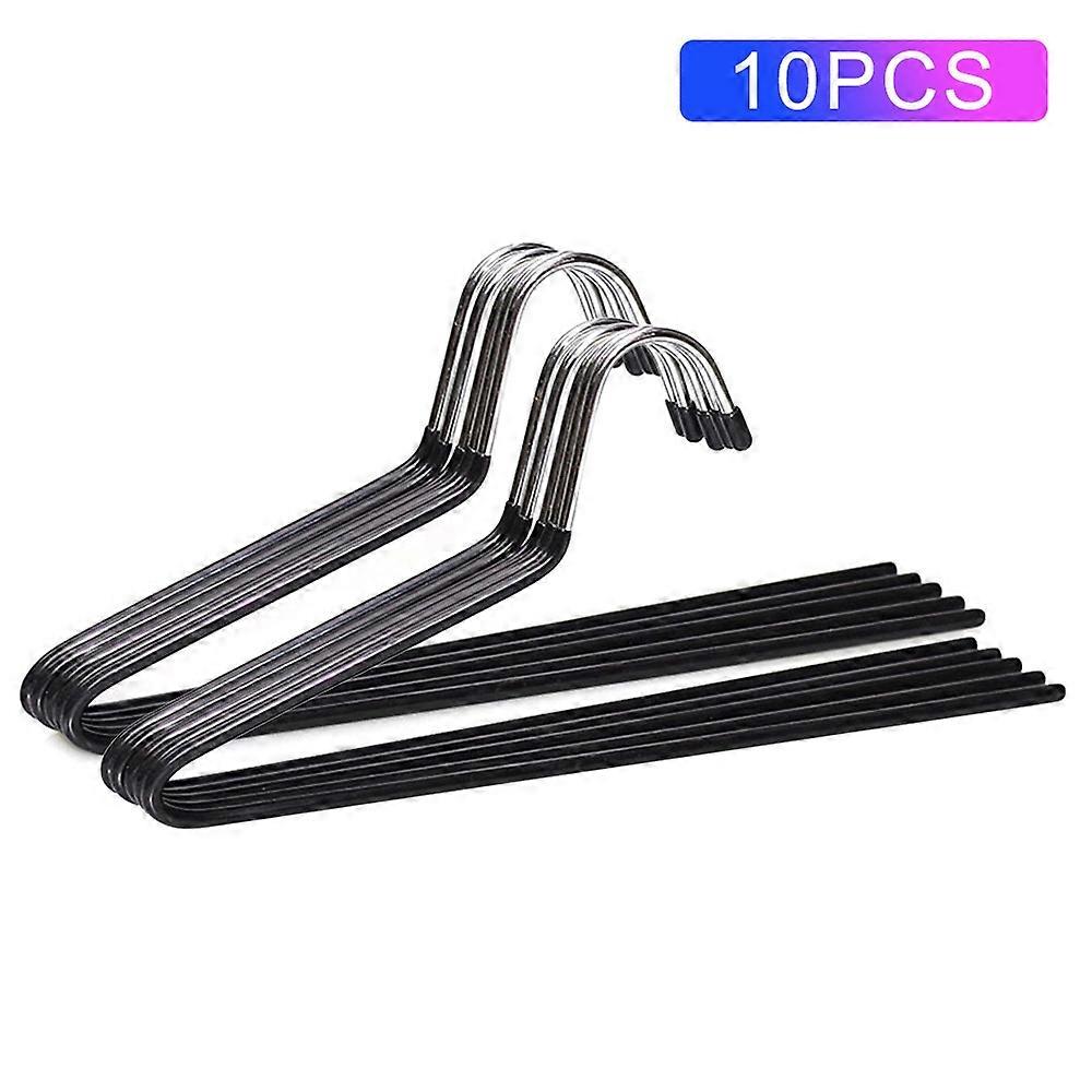 Type B 10Pcs 35cm Non-slip Storage Racks Multifunctional Z-shaped Trouser Rack Goose Clothes Pants