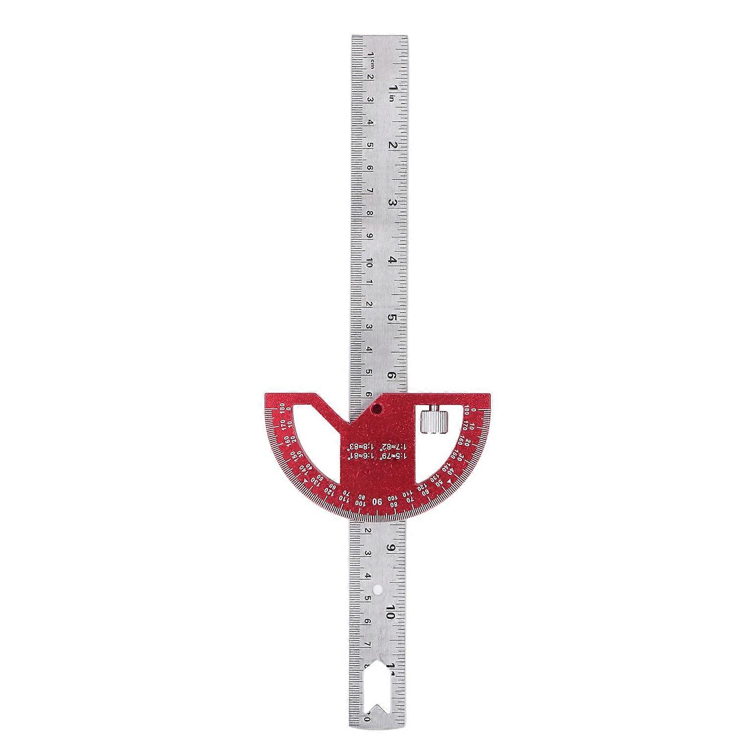 Woodworking Angle Ruler High Accuracy Magnetic Multifunctional Angle Protractor for Carpentry 