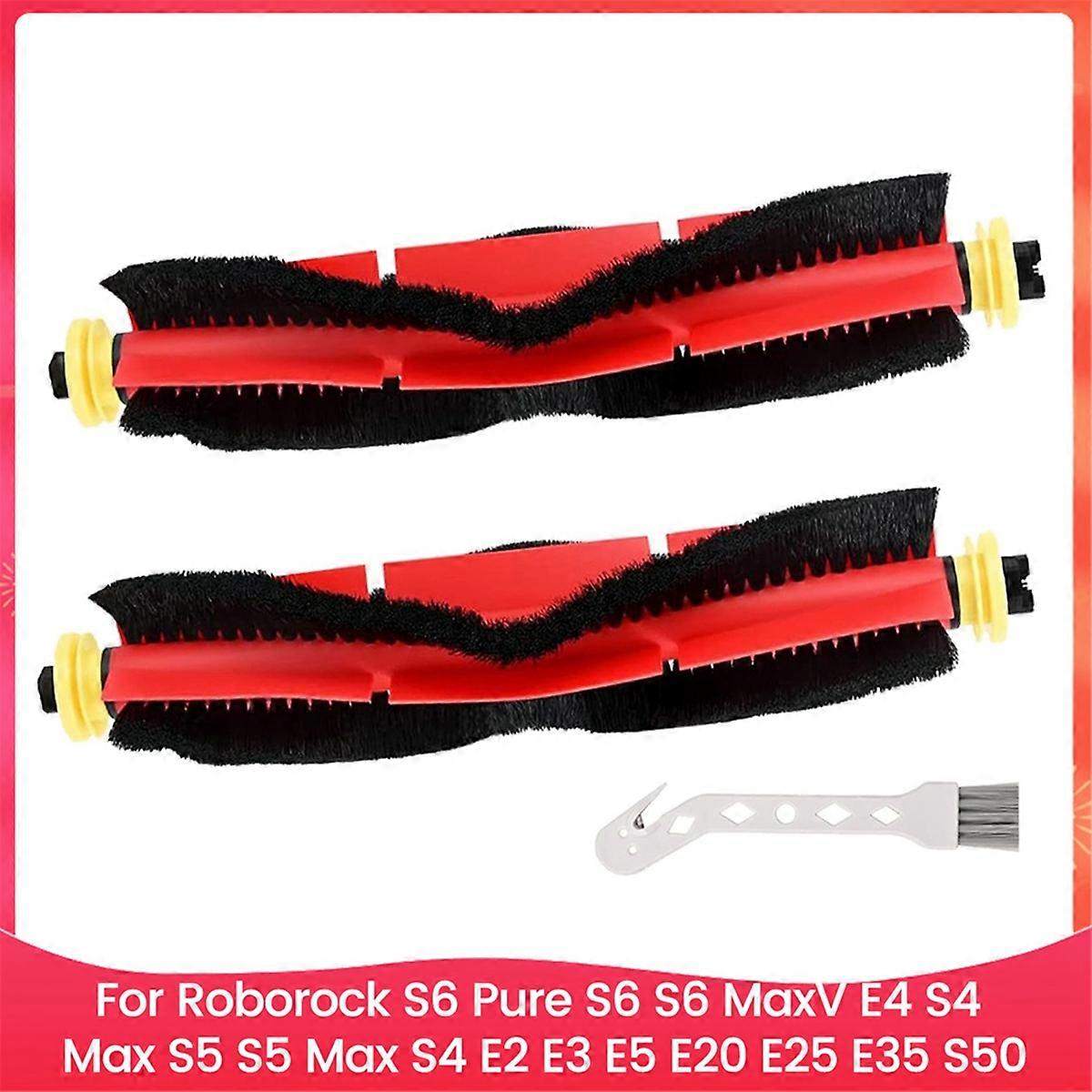 Main Brushes for S6 Pure,S6, S6 MaxV, E4,S4 Max, S5, S5 Max, S4, E2, E3,E5 E20 E25 E35 S50 Vacuum C