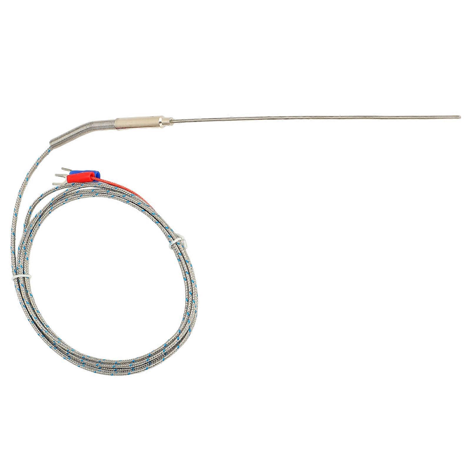 K Type Thermocouple High Temperature Resistant Bendable Quick Response Thermocouple Temperature Sensor