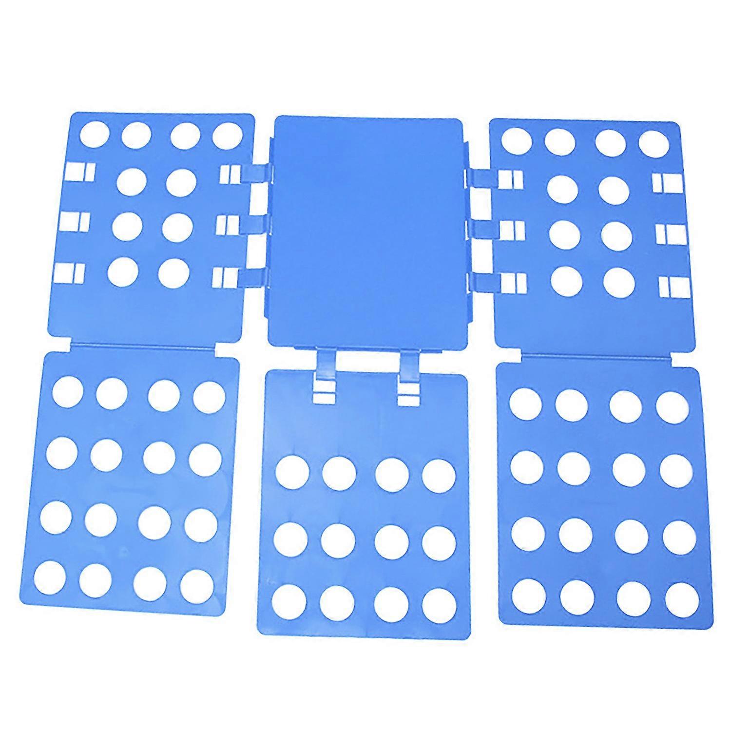 Shirt Folding Board Portable Home Large Folding Board Clothes Folder for Pants Shorts T Shirt Blue