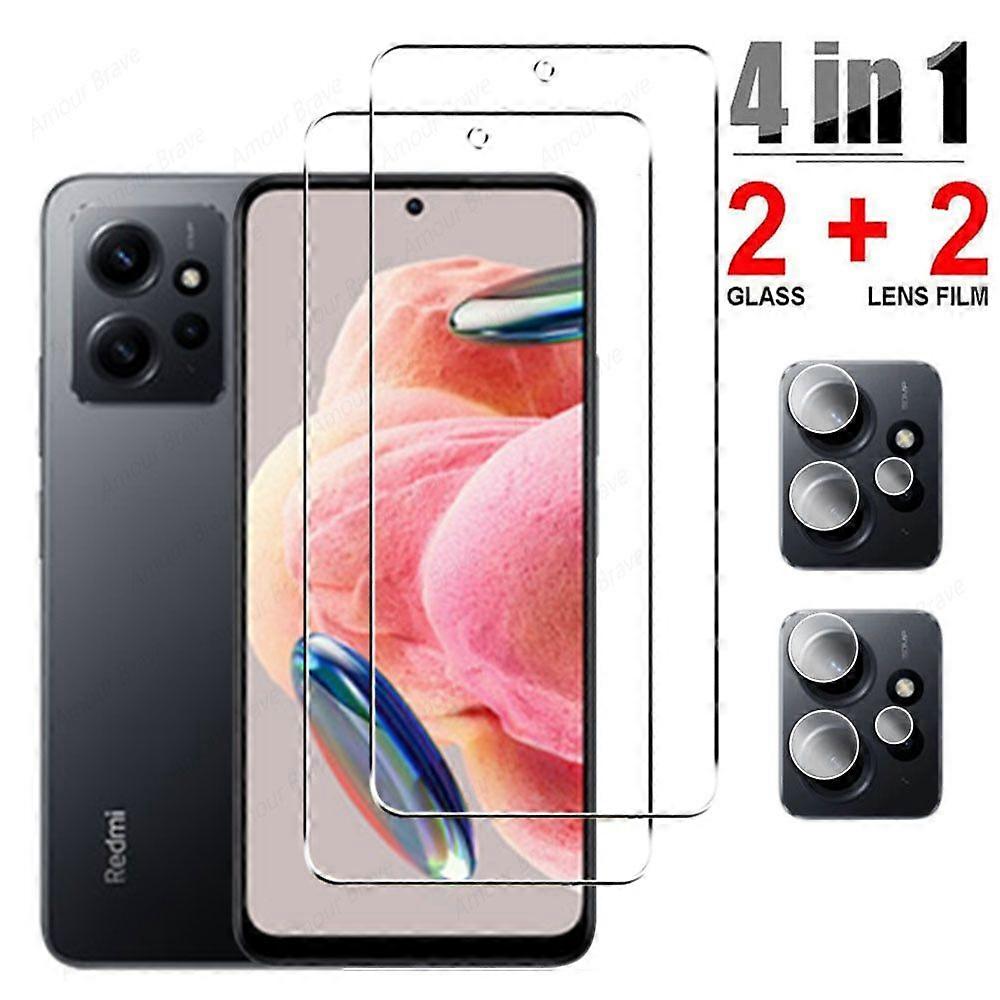 4in1 Tempered Glass For Xiaomi Redmi 7 Screen Protector