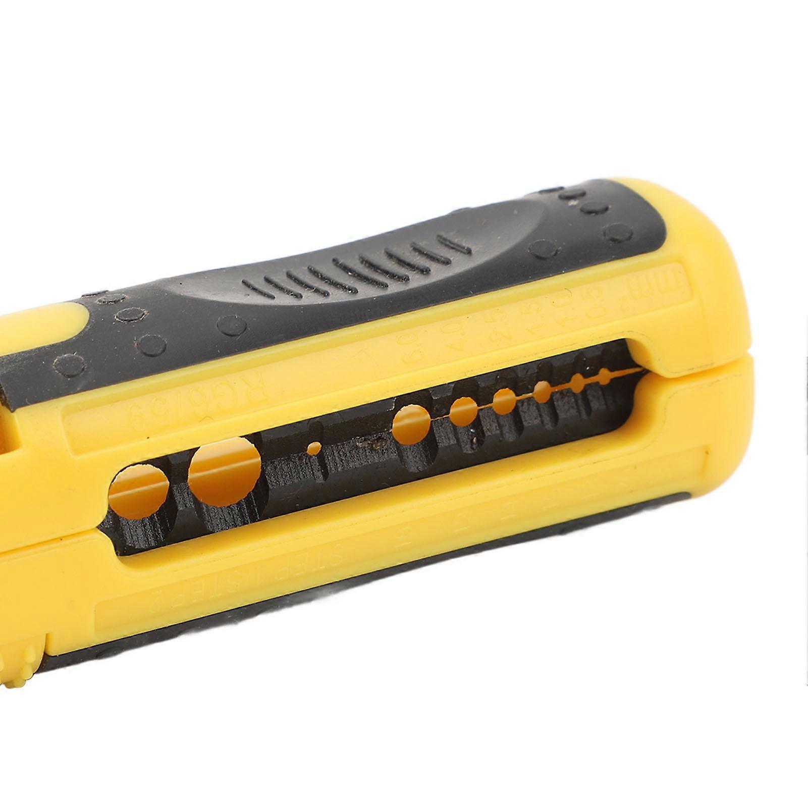 Multifunctional Automatic Pen Type Wire Stripper for 10-20 AWG RG59 RG6 Coaxial Cables