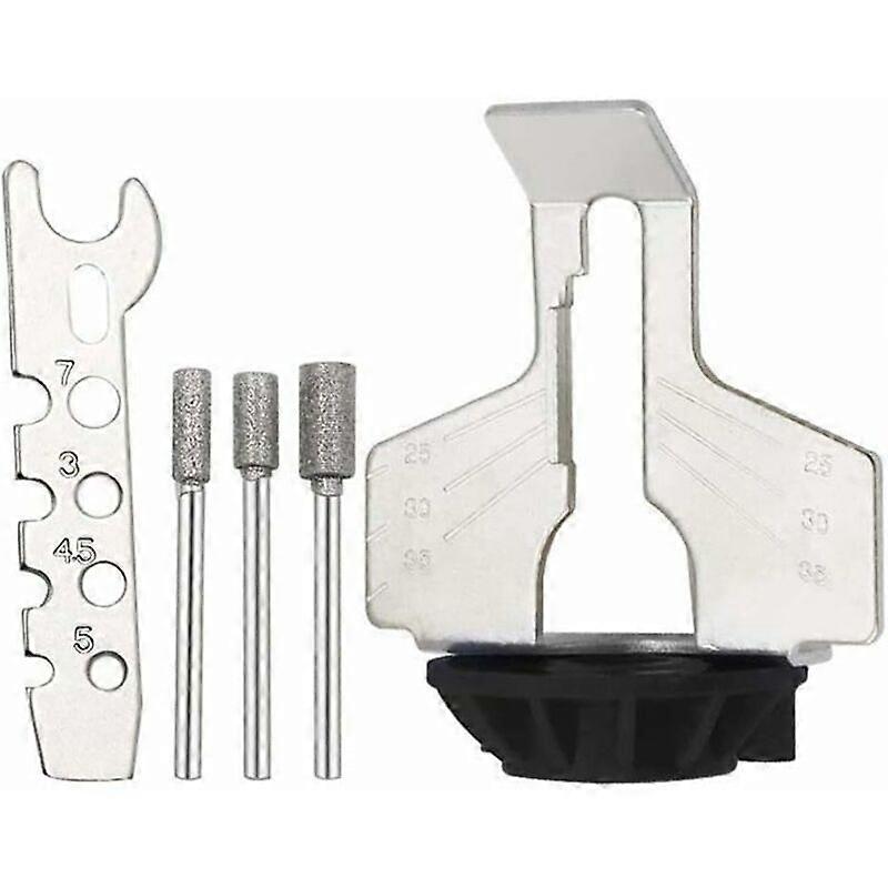 Chainsaw Sharpening Kit Electric Grinder Sharpening Polishing Attachment Set Saw Chains Tool