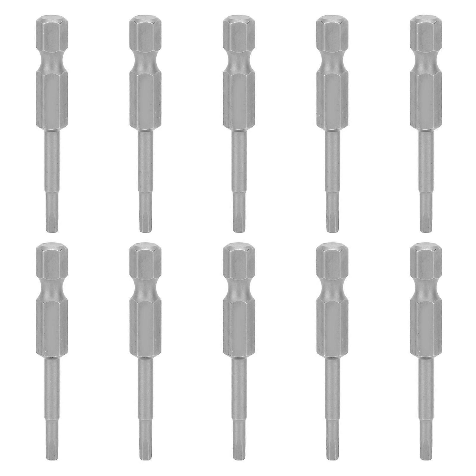 Magnetic Head Screwdriver Bits, S2 Alloy Steel, Hex Socket